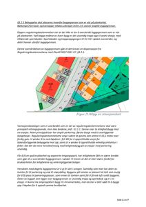 Et utklipp fra et situasjonskart som viser bebyggelse, byggegrenser og tomtetilstand.