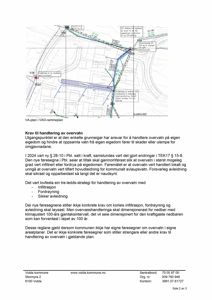 Kart (VA-plan) som viser vannledninger, utbyggingsområder og infrastruktur i Volda kommune.