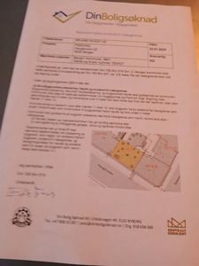 Situasjonsplan som viser eiendomsnummer, nabogrenser og bygningens plassering i forhold til dem.