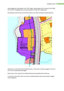 Reguleringskart som viser eiendomsinndeling, arealbruk (f.eks. industri) og byggegrenser.