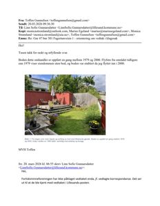 Fotografi av en hage med terrasse, gjerder og planter, inkludert en bildebeskrivelse om boddens opprinnelse.