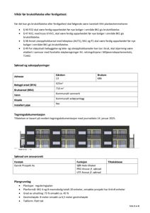Fotografi av en fasade på en planlagt bygning, inkludert vinduer, balkonger og takform.