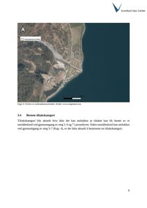 Flyfoto av undersøkelsesområdet med en markert polygon.