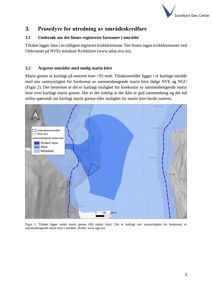 Kart som viser marin leire og kvikkleire i området ved Oldevatnet.