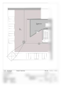 Plantegning av etasjen L2 (Lof) i bygningen, som viser romfordeling, arealer og en trapp.