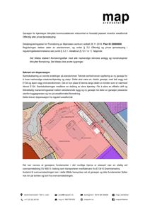 Situasjonsplan som viser bygningenes plassering på tomten, byggegrenser og arealbruk.