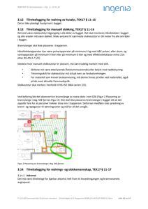 Et etasjeplan som viser romfordeling og plassering av brannslange i dag.