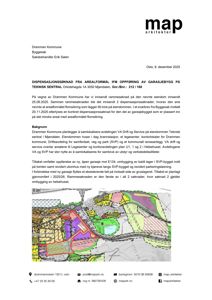 Situasjonsplan som viser eiendomsgranser, arealformål og nabolag i området.