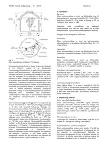 En teknisk tegning (Fig. 2) som viser et plan- og snittskisse av et renseanlegg i betong, inkludert dimensjoner og komponenter.