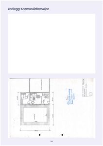 Etasjeplan eller romfordeling med innvendige mål og romoppdeling