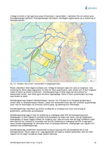 Et situasjonskart (temakart) som viser et utbyggingsområde (gult) i forhold til eksisterende infrastruktur som E39, turnet, og andre veier.