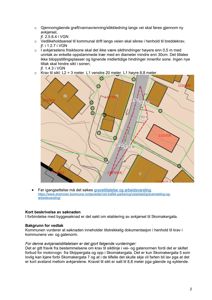 Situasjonsplan som viser bygningsplassering, vegnett og siktlinjer i et nabolag.