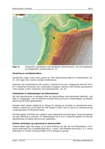 Topografisk oversiktskart med høydeplott og fargeskala som viser terrengform og høydeforskjell.