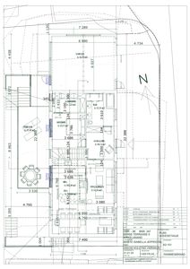 Etasjeplan (hovedetasje) som viser romfordeling, dimensjoner og areal for en bolig.