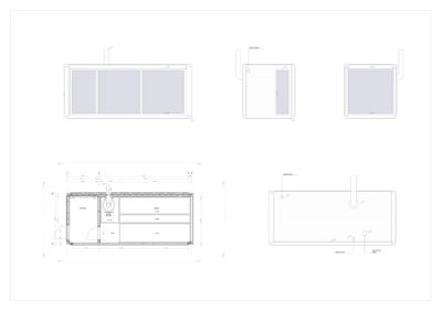 Etasjeplan med romfordeling og dimensjoner