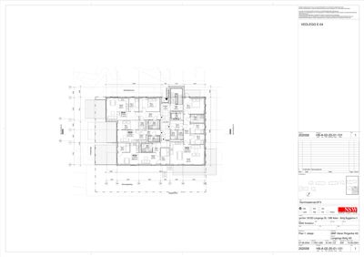 Etasjeplan (1. etasje) som viser romfordeling, veggposisjon og innredning for en bolig.