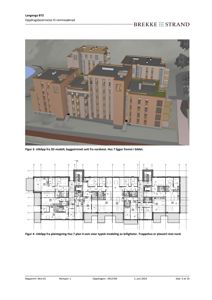 Bildet viser en plantegning (Figur 4) av etasjeplan 4 i en bygning, som illustrerer romfordeling og inndeling av leiligheter.