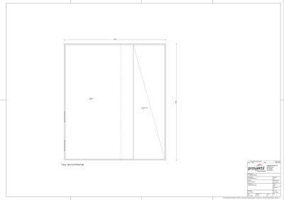 Etasjeplan for 1. etasje som viser romfordeling og vegger.