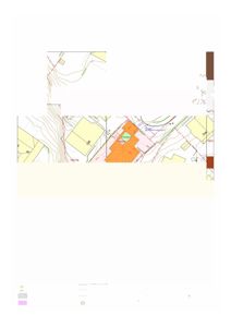 Basiskart (situasjonsplan) som viser eiendomsgrenser, bygninger, terrengforhold og infrastruktur for Spondalen 12.