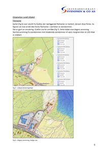 Kart som viser flomsonekart og avrenningssoner for et område.