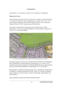 Et utsnitt fra en reguleringsplan (PlanID 2009016) som viser eiendomsforhold, vegnett og planlagt skiundergang.