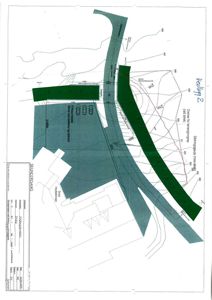 Situasjonsplan som viser tomtens beliggenhet i forhold til naboeiendommer, veier (Skinnergata, Gressveien) og eksisterende bebyggelse.
