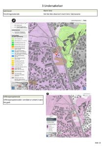 Kart som viser løsmasser og infiltrasjonspotensial i et område.