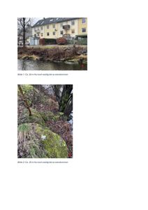 Fotografier av etage og terreng i nærheten av eiendom