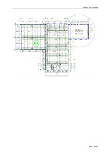 En tegning som viser romfordeling og dimensjoner for et eller flere etasjer av en bygning.