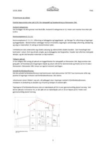 Etasjeplan (snitt) som viser romfordeling, dører, vinduer og mål for en bolig.