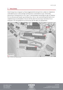 Oversikt over tilbaksmårrådet med bygninger og veier