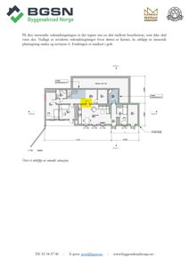 Etasjeplan (kjeller) med romfordeling, dører og utvendige områder. Bildet viser en tegning fra en byggesak.