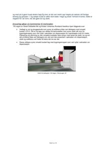Et fotografi som viser en 3D-modell av et hus sett fra bakkeplan, med tekster om sol- og skuggestudie.