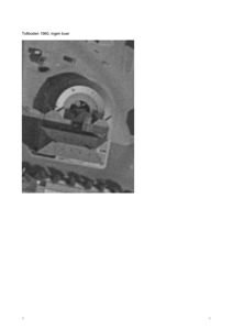 Et gammelt flyfoto eller kart fra 1960 som viser en bygning (Tollboden) og dens omgivelser.
