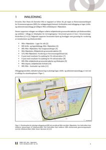 Utomhusplan (situasjonsplan) som viser planlagt utbygging og eksisterende bygg på et industriområde.