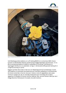 Fotografi av en eksisterende vannkum med vannforsyningsutstyr.