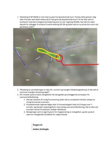 Teknisk tegning eller skisse som viser rørledninger, kummer og tilkoblinger i et teknisk system (sannsynligvis vann- eller avløpssystem).