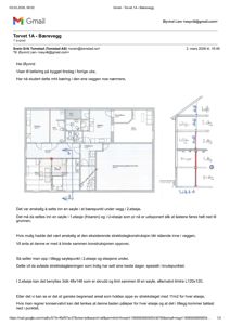 En håndtegnet teknisk detalj som viser en bærevegg med en planlagt søyle i 2. etasje og en friserønt søyle i 1. etasje. Tegningen illustrerer hvordan lasten skal føres ned til grunnen og hvordan konstruksjonen skal bindes sammen.