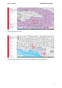 Bildet viser kart fra Kartlegging.no som illustrerer NVE-aktsomhet for flom, inkludert oversikt over flomrisikoner og klimapåvirkning.