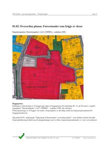 Et kart som viser en reguleringsplan for 'Storetriangelen' med fargemerkede soner (O2, O3, FR 4, B7, B16, B6, FR 6) og veisystem.