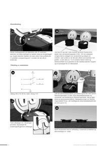 Fotografier av en renseanleggsenhet (Uponor) med instruksjoner for montering og drift.