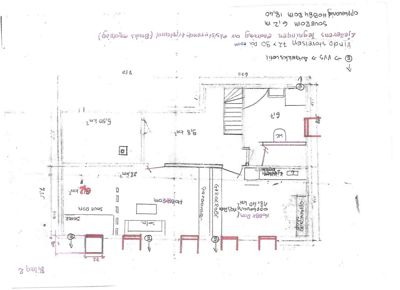 Etasjeplan (Bilag 2) som viser romfordeling, dimensjoner og areal for en bolig.