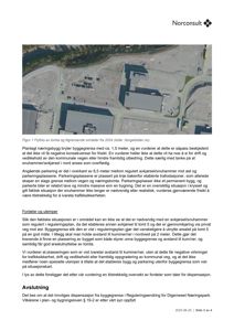 Flyfoto av tomt og tilgrensende områder med bygninger og parkeringsplasser