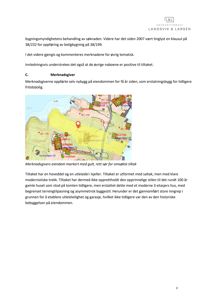 Et kart som viser eiendomsområdet med topografi, nabobebyggelse og en markert eiendom (gult) med en markør.