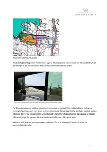 Fotografi av utsikt fra et vindu i en bolig, med tekst om naboers utsikt.