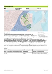 Kart over løsmasser (N50/N250) med geologiske data, inkludert kildetekst, tegnforklaring og objektabell.