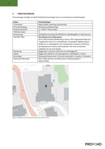 Situasjonskart som viser bygningens plassering i forhold til omgivelsene, inkludert veier og naboeiendommer.