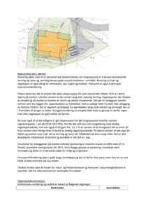 Situasjonsplan som viser tomtens grenser, høydemål (f.eks. FG +772.2), og områder med vegetasjon eller terrengendringer.