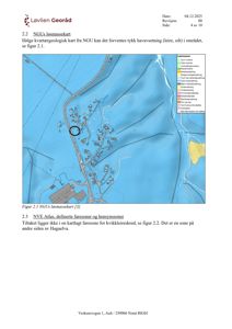 Kart over et område som viser geologiske lag (løsmasser) og faresoner for kvikkleireskred.