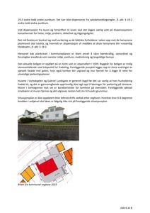 Fotografi av en hvit villa med grønt anlegg og en muret veg foran.